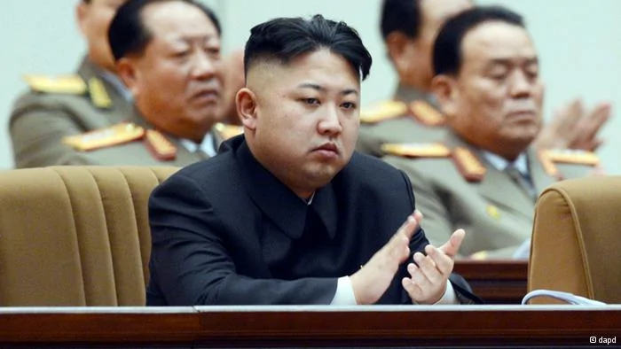 North Korean leader Kim Jong Un claps his hands as he attends a national memorial service on the eve of the anniversary of Kim Jong Il's death in Pyongyang, North Korea, Sunday, Dec.16,2012.(AP Photo/Kyodo News) JAPAN OUT, MANDATORY CREDIT, NO LICENSING IN CHINA, HONG KONG, JAPAN, SOUTH KOREA AND FRANCE