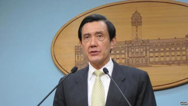 台湾总统马英九(资料照片)(美国之音张永泰拍摄)