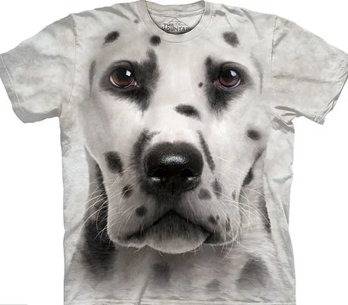 3D动物T恤栩栩如生狗狗、海象呼之欲出（组图）
