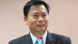 台湾执政国民党立委吴育仁(美国之音张永泰拍摄)