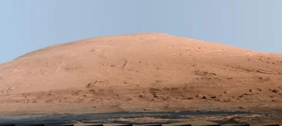 好奇号传回火星山峰全景图：高度超珠穆朗玛(组图)