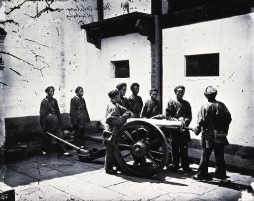 清朝兵工厂老照片