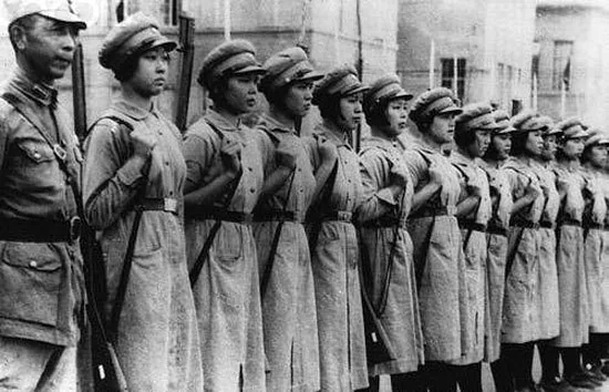 國民黨軍隊中的女兵