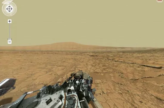NASA合成火星全景照像素高达40亿如同身临其境(组图)