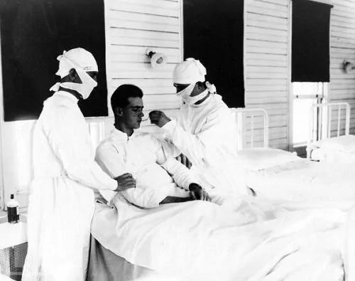 1918年世界恐怖大流感的图片记录 最新估计死亡约为1亿