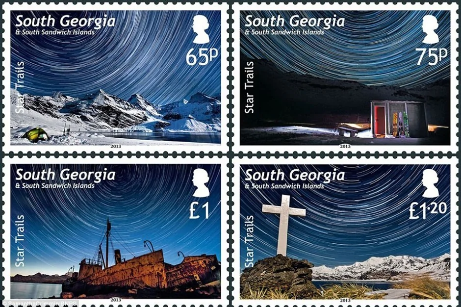 英国南极科考队女医生拍壮丽星空：选印成邮票(高清组图)