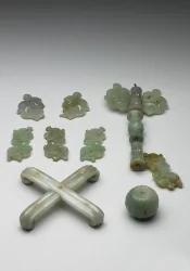 抢眼组图:蒋介石抢救到台湾的精品国宝