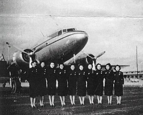 民国时代的空姐