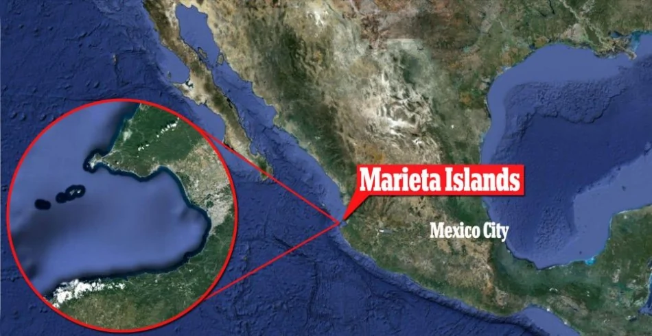 墨西哥轰炸废墟变旅游胜地：海水清澈景色秀美(高清组图)