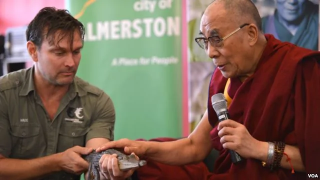 达赖喇嘛6月中旬访问澳大利亚时接受采访。
