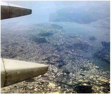 从飞机上俯瞰所收获到的意外美景