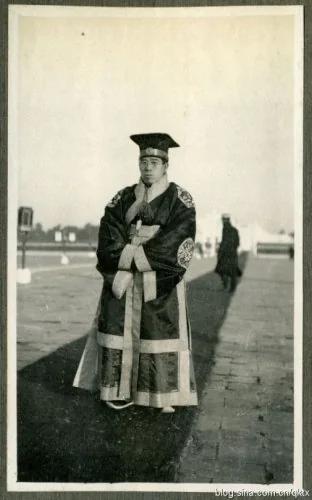 珍贵照片 1913年袁世凯祭天大典