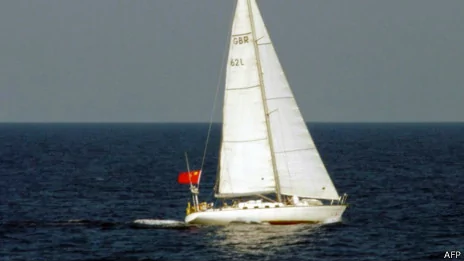 日本传媒称瞿墨是曾驾帆船环游世界一周的“中国人冒险家”（03/08/2013）