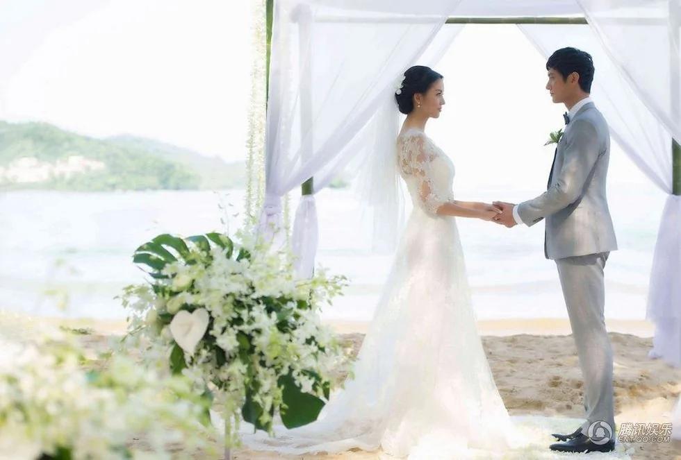 世界小姐张梓琳泰国秘密结婚现场照曝光 阿波罗新闻网