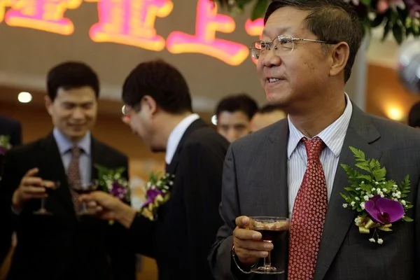 中國光大集團董事長唐雙寧。此前，他曾擔任中國銀行業監督管理委員會副主席。