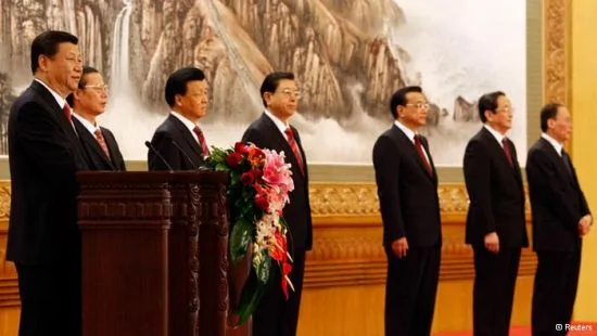 中國集體領導制——七常委