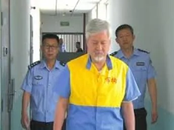 薛蠻子在北京看守所內，2013年8月。