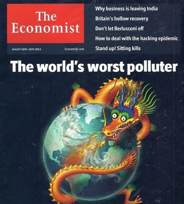 《經濟學人》：全球最大污染源中國像地獄