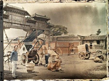 100年前的中国 彩色照片尘封岁月