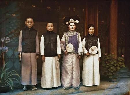 100年前的中国 彩色照片尘封岁月