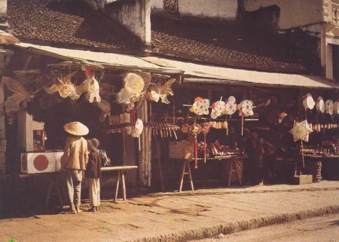 100年前的中国 彩色照片尘封岁月