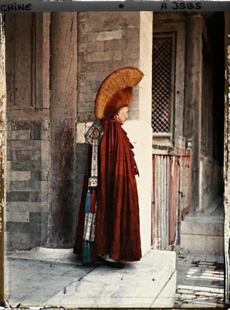 100年前的中国 彩色照片尘封岁月