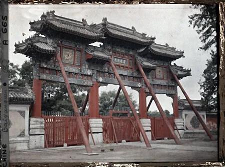 100年前的中国 彩色照片尘封岁月