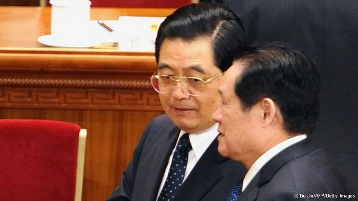 Hu Jintao& Zhou Yongkang ARCHIVBILD08.03.2010