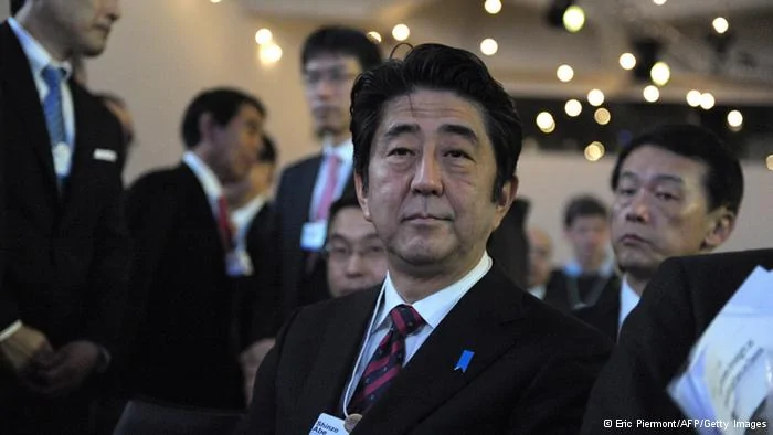Schweiz Japan World Economic Forum2014 Shinzo Abe