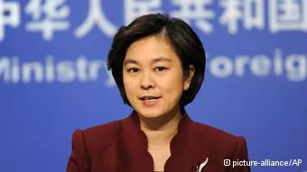 Hua Chunying Sprecherin chinesisches Außenministerium