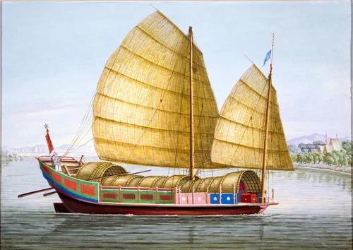 早在1800年中国就有了航母