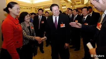 Zhou Yongkang chinesischer Spitzenpolitiker ARCHIVBILD12.03.2011