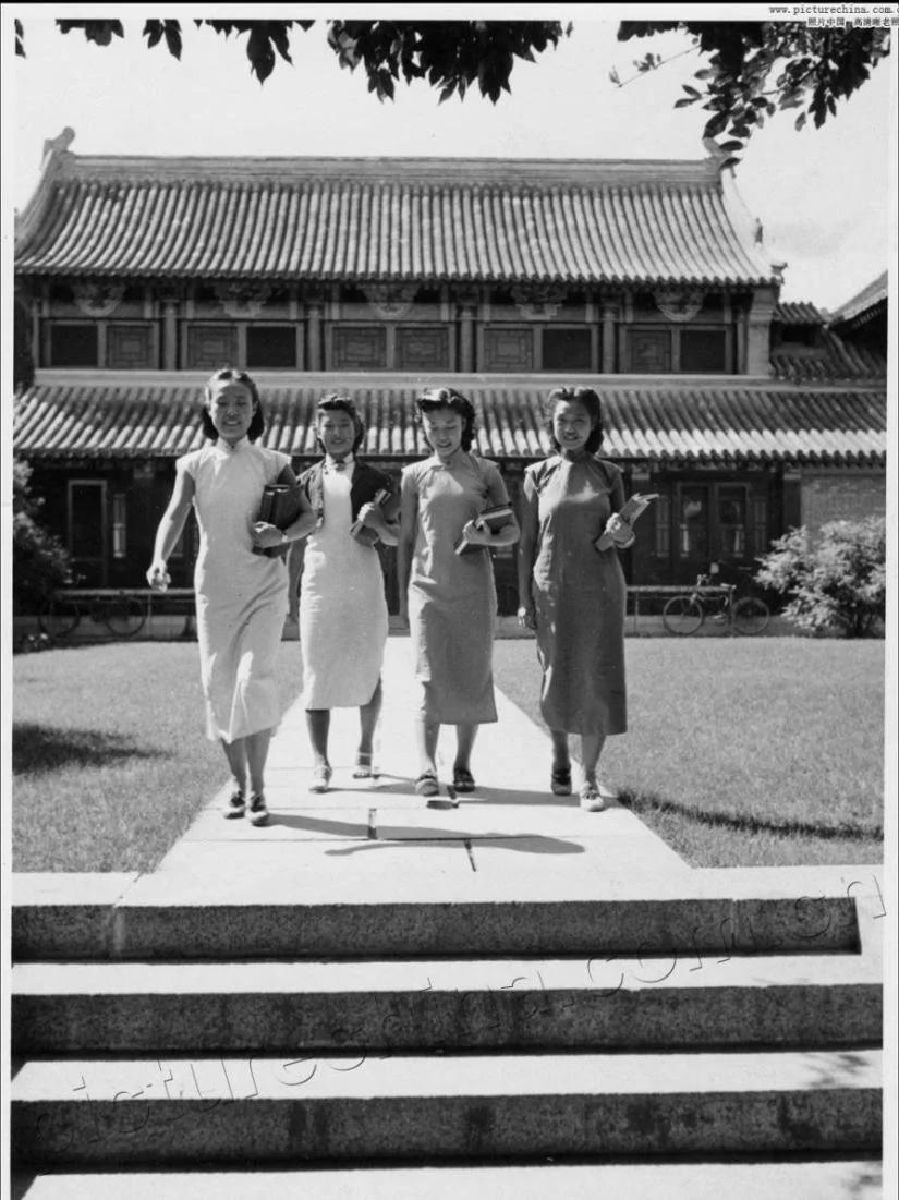 瞧!民国时期燕京大学女生们