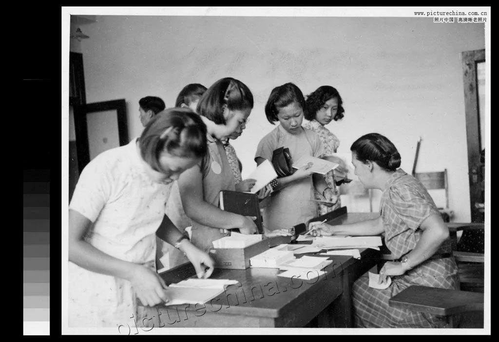 瞧!民国时期燕京大学女生们