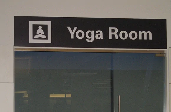 機場瑜珈室