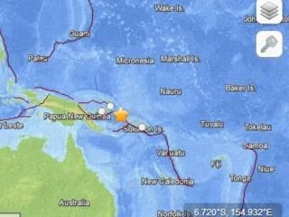 7.5強震襲巴紐海嘯警報發出