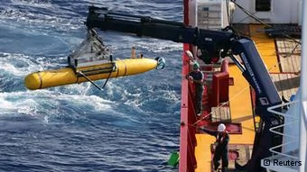 Mini-U-Boot Suche nach dem vermissten Flugzeug der Malaysian Airlines im Indischen Ozean17.04.2014