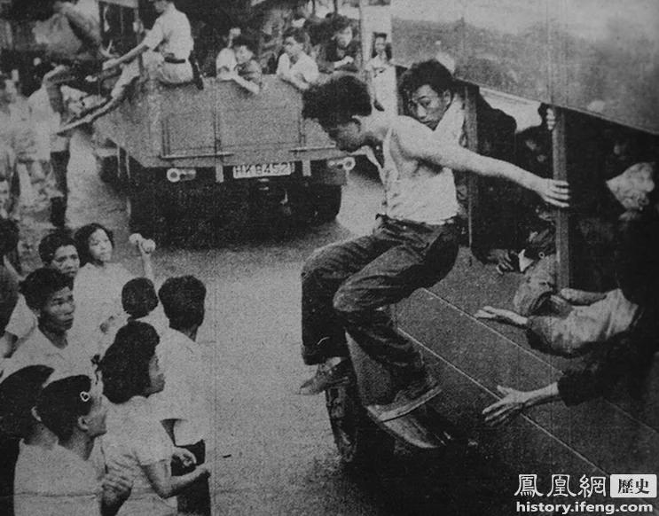 大逃港/1962年港人为救大陆饥民躺车前阻止遣返 1