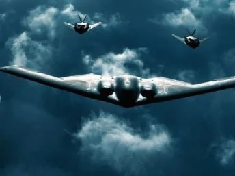 美国B-2隐形战略轰炸机