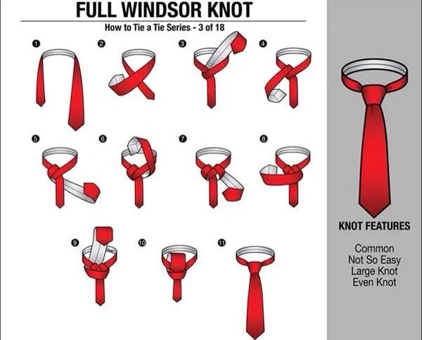 如何系領帶？領帶打法大全(3)