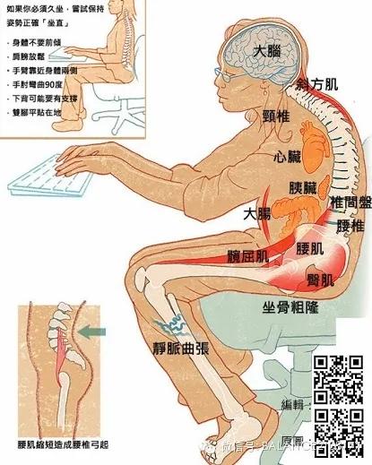 久坐—离死亡最近的距离!