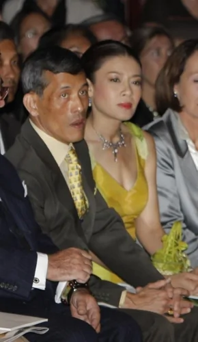 泰國王儲馬哈王子與妻子斯莉拉斯蜜