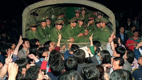图辑:1989年春夏之交天安门