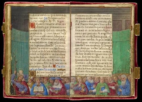 500年前的人类视力都1.2?考验眼力的袖珍公祷书