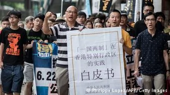 Proteste in Hong Kong11.06.2014
