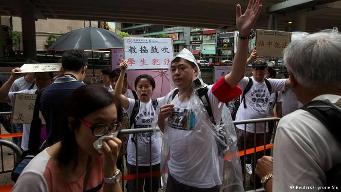 Hongkong Referendum für mehr Demokratie Demonstration22.06.2014