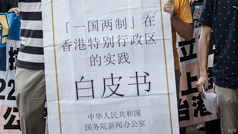 中國國務院新聞辦公室6月10日發表了《「一國兩制」在香港特別行政區的實踐》白皮書