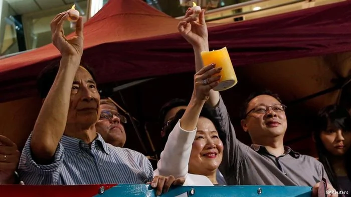 Hongkong Referendum für mehr Demokratie Demonstration20.06.2014