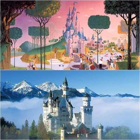 旅游必去的梦幻景点!16个迪士尼动画的经典场景