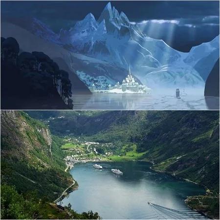 旅游必去的梦幻景点!16个迪士尼动画的经典场景
